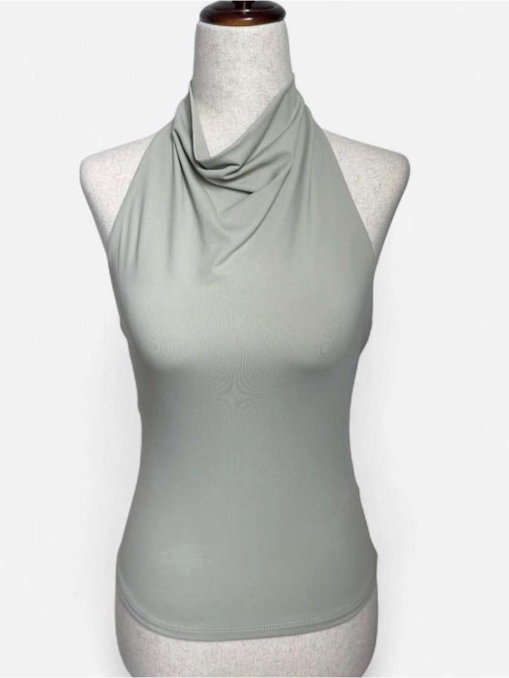 House of Harlow Sage Green Halter Top NWT